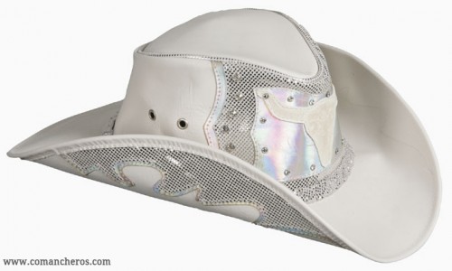 Cappello Country-western argento 