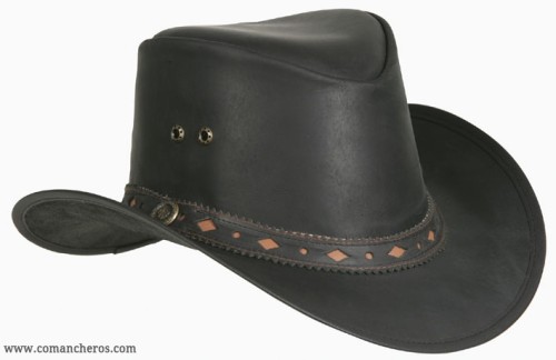 Cappello western nero 