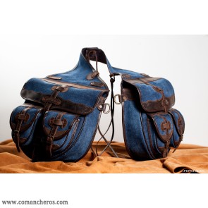 Bisacce cavallo con taschini   