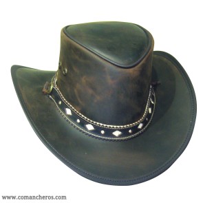 Comancheros Cappello Western Cuoio